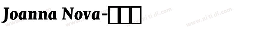 Joanna Nova字体转换